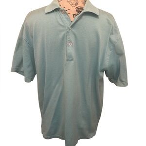 Peter Millar Light Blue Polo Shirt